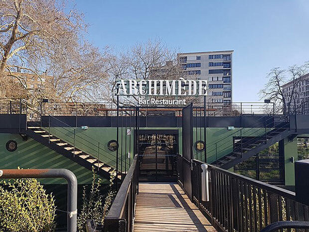 Découvrez l’Archimède, le premier restaurant-péniche de Lille !