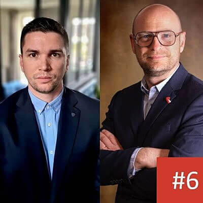 Nicolas Debrune et Damien Lenne