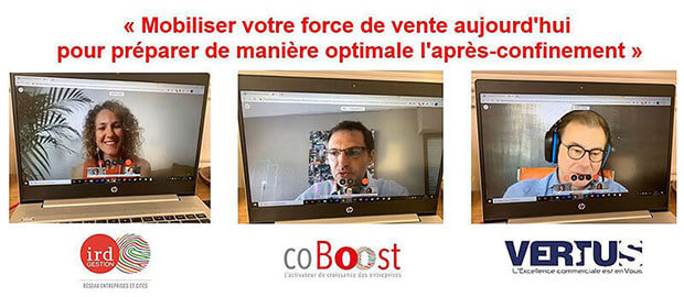 Webinaire IRD Gestion : mobilisez vos forces commerciales pendant le confinement